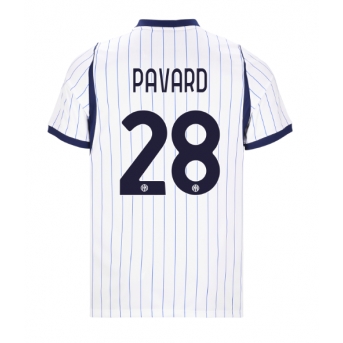 Inter Milan Benjamin Pavard #28 Maglia Gara Trasferta Repliche 2026-27 Maniche Corte